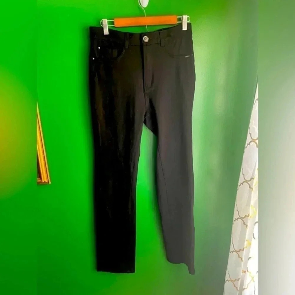 FDJ‎ French dressing jeans size 8 with stretch. Black Dress Pants GUC!